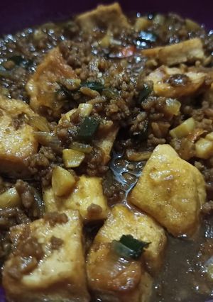 Foto resep Semur tahu daging cincang