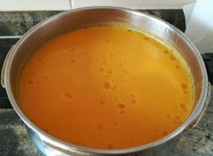 Una foto de Puré de bubangos y zanahorias