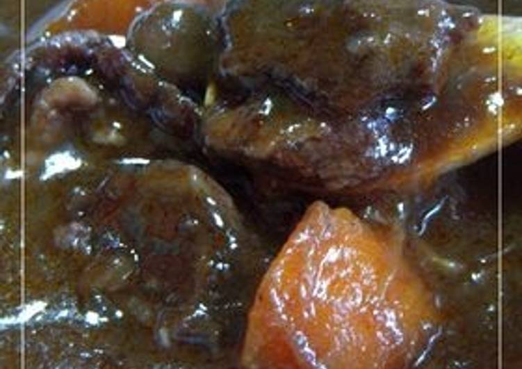 Simple Way to Prepare Quick Super Delicious Beef Stew Made with Homemade Roux