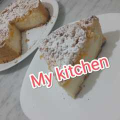 تارت بكريمة الياغورت والخوخ-レシピのメイン写真