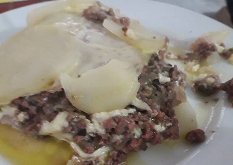 Pastel de papa y carne