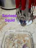 Sauteed squid