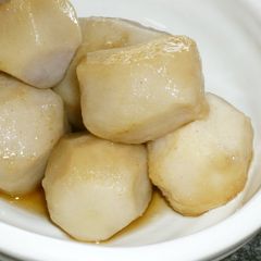 A picture of My Basic Stewed Taro Root Tumbles.