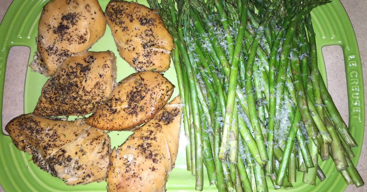 Stupid Easy Healthy Crock Pot Chicken Asparagus Recipe By Agarcia14   Photo 