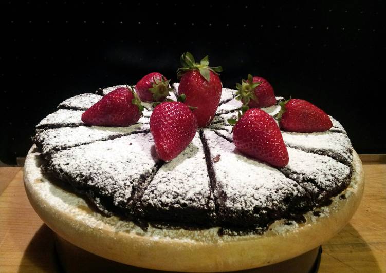 Recipe of Ultimate AMIEs Flourless CHOCOLATE Cake