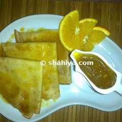 طريقة عمل كريب سوزيت-レシピのメイン写真