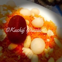 A picture of Meethay Chawal / Zarda #EidKiMeethas.