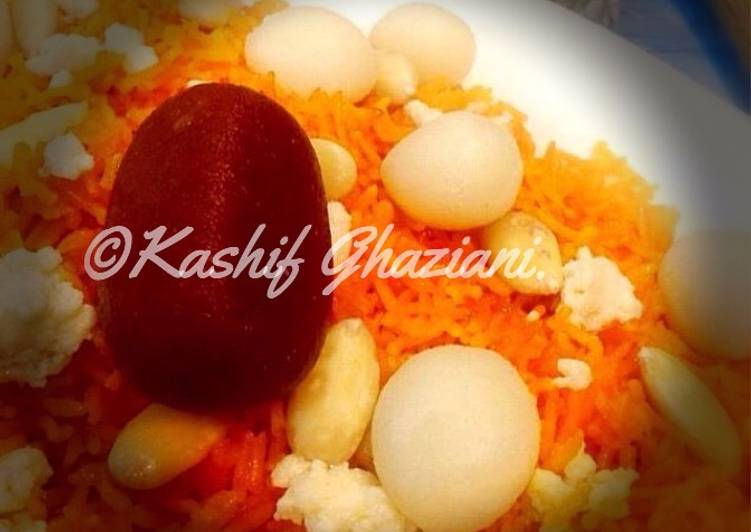 Simple Way to Prepare Favorite Meethay Chawal / Zarda #EidKiMeethas