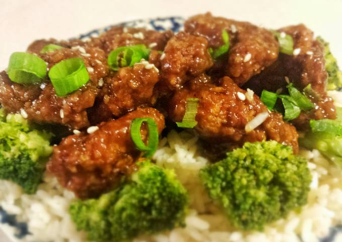 Steps to Prepare Award-winning Skinnier General Tso Chicken