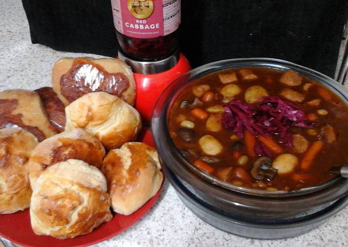 Recipe of Thomas Keller My Sausage &amp; Mushroom Casserole 😊