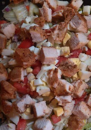 A picture of Chicken salad.