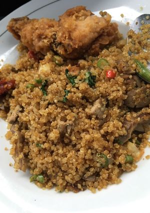 Foto resep Quinoa “Nasi goreng” kampung