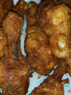 A picture of Spicy crispy fried chicken.
