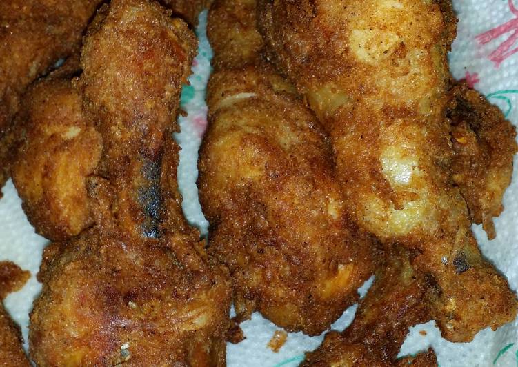 Spicy crispy fried chicken