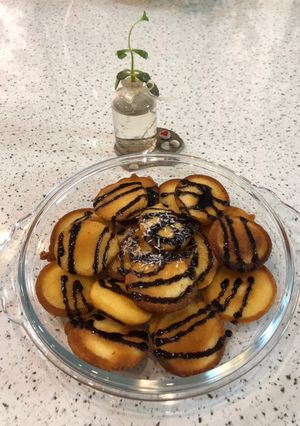 عکسی از دستور مینی کیک های قاشقی 🥄
