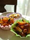 Easy Microwave Kabocha Squash Kinpira for Bentos