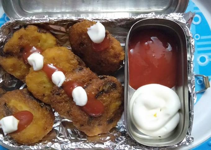 Steps to Make Homemade Poha Cheese Shots