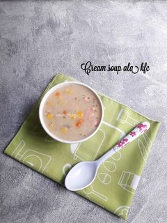 Foto resep Cream soup ala kfc
