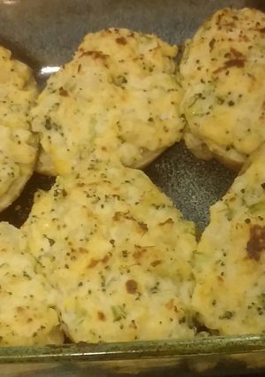 A picture of Broccoli & Cheese Twice Baked.