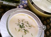 A picture of fennel broth