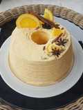 Orange Cardamom Chiffon Cake (gluten-free)