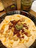 Classic hummus (sun dried tomato & pesto)
