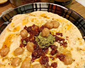 Ultimate, Prepare Classic hummus sun dried tomato  pesto Practical Delicious