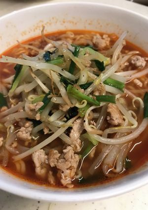 A picture of Spicy Miso Ramen I'm Into Right Now.