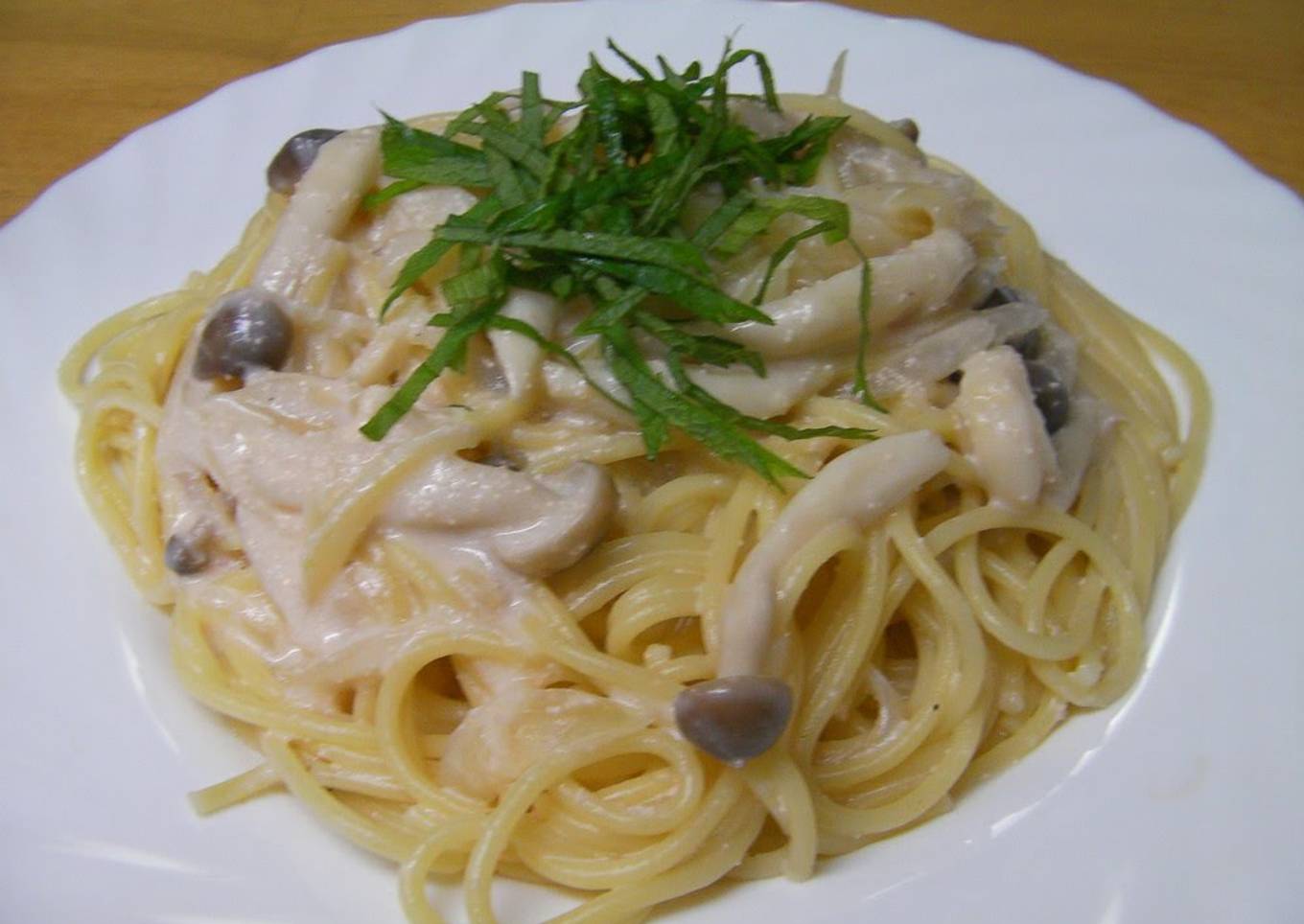 Japanese Flavored Tarako Cream Pasta