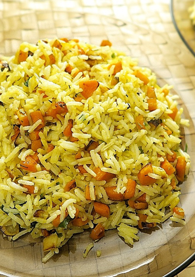 Una foto de Arroz Basmati Vegano