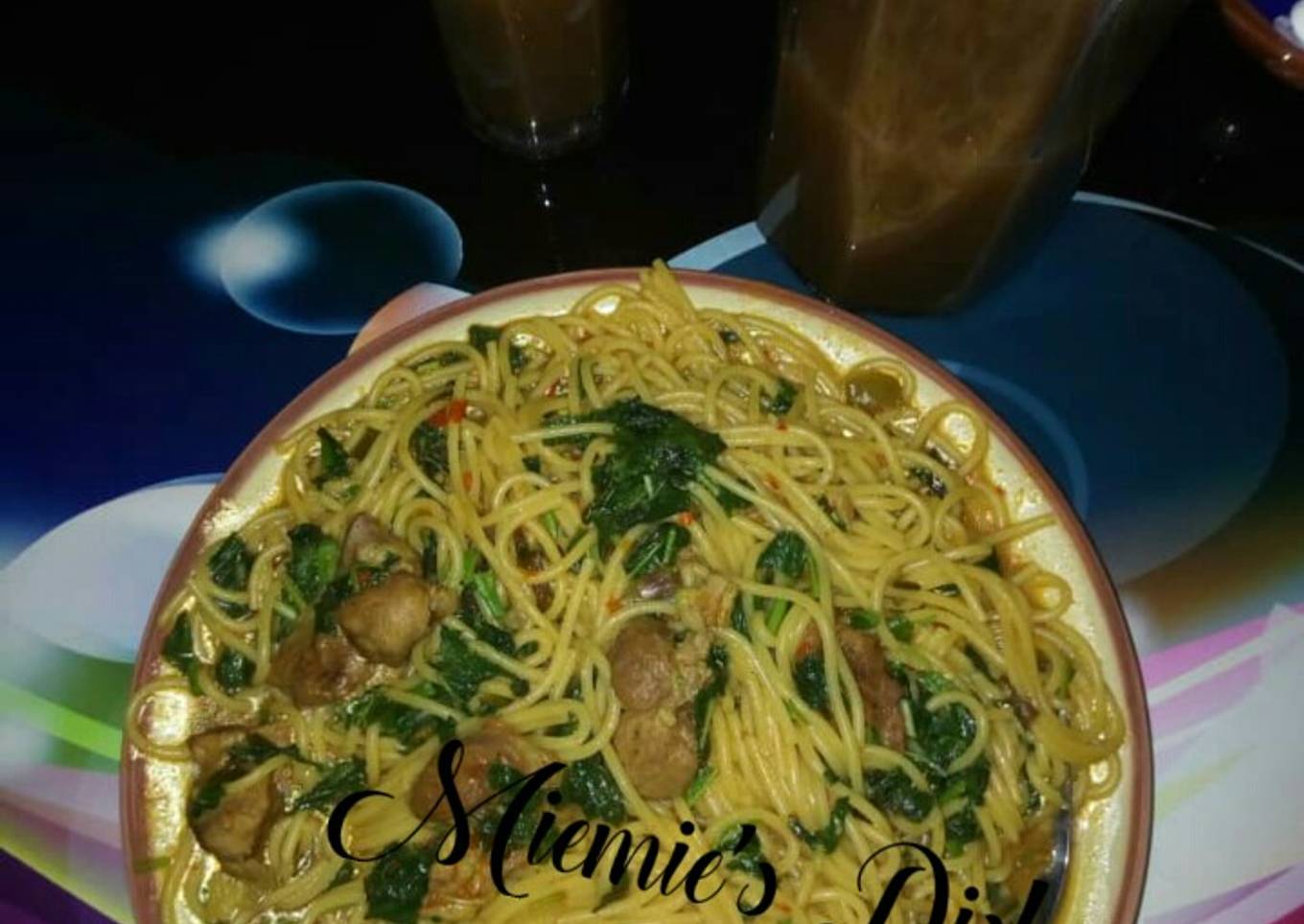 Spaghetti with Alayyaho