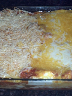 A picture of Chicken Lasagna.