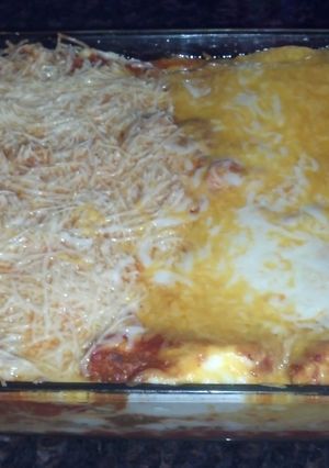 A picture of Chicken Lasagna.