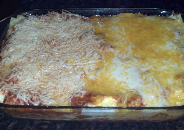 Recipe of Speedy Chicken Lasagna