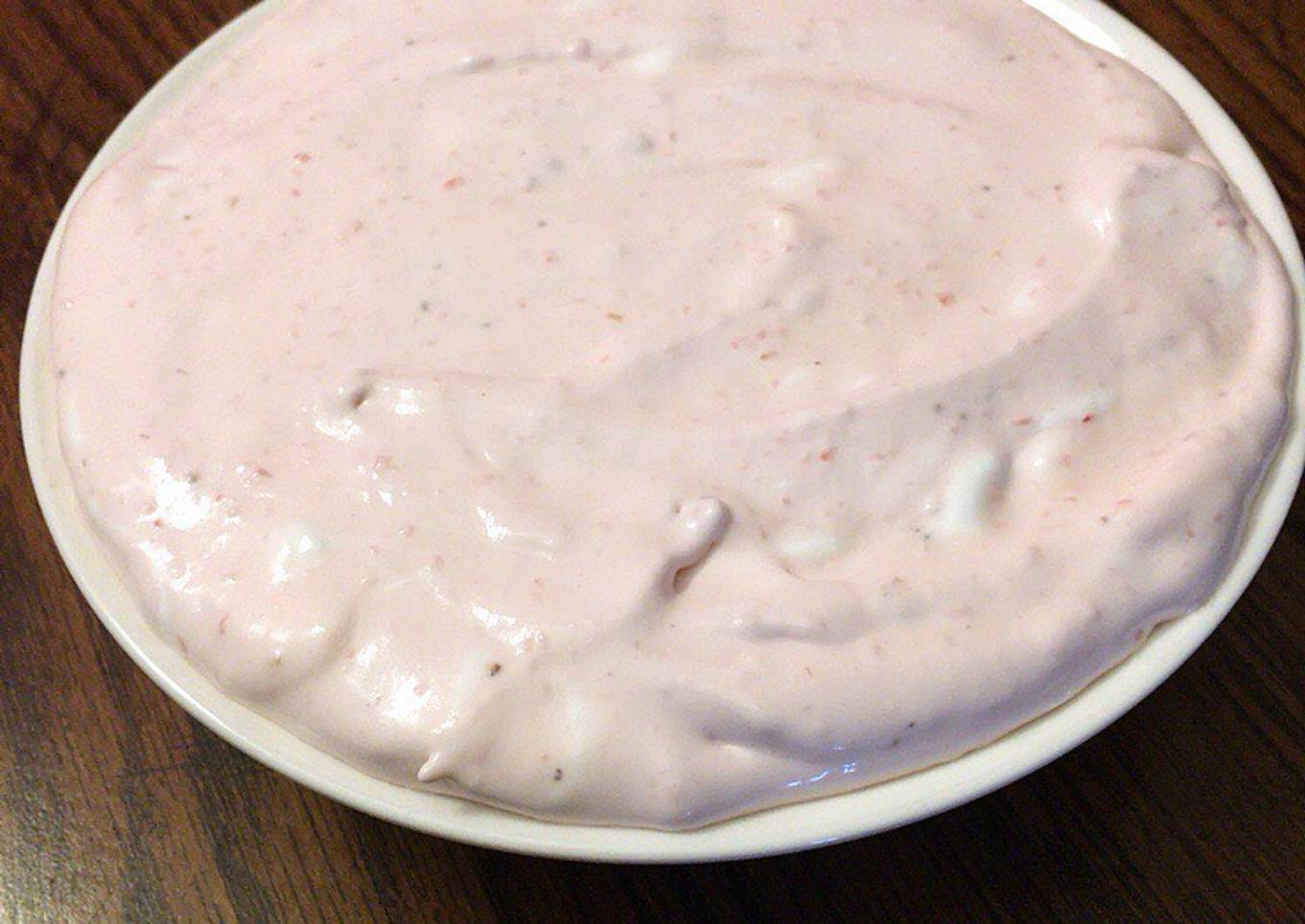 Strawberry fruit dip #mycookbook