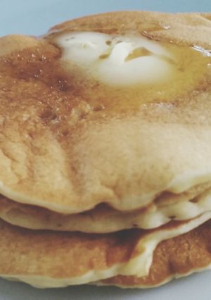 A picture of Easy pancake recipe.