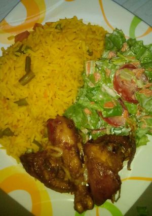 A picture of Curry rice.