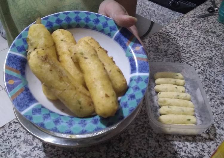 Stik Kentang Keju 2 Resep (Cheddar &amp; Mozarela)