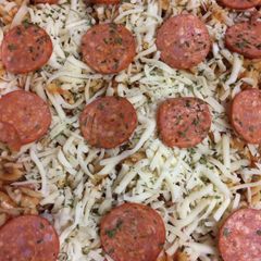 A picture of Bacon and Pepperoni Cheese Casserole.
