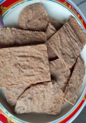 Una foto de Crackers integrales (vegano)