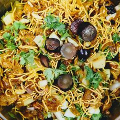 A picture of Cornflakes Fruit Bhel.