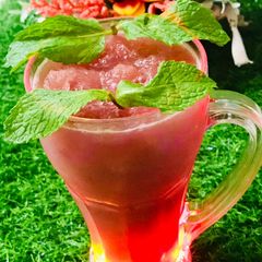 A picture of Watermelon mocktail.