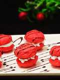 Eggless Macarons