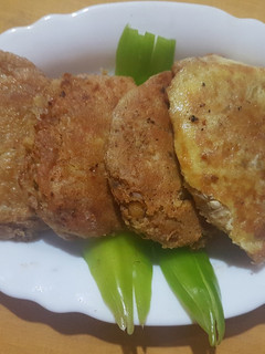 A picture of Shami kabab.