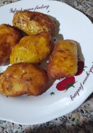 Une photo de Pomme de terre grillée