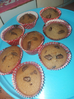 Dupla csokis muffin recept fotója
