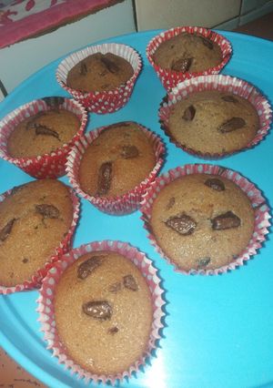 Dupla csokis muffin recept fotója