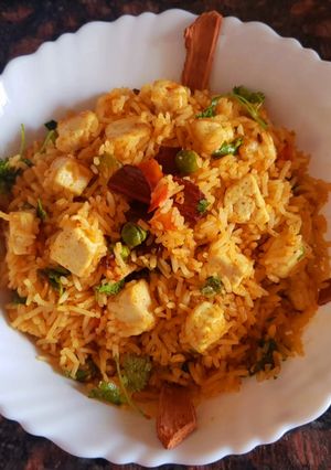 A picture of Paneer pulav.