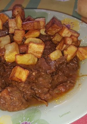 A picture of Rich and Easy Venison Stew by the Spartan Brigade.