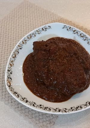 عکسی از دستور فسنجون با کدو حلوایی